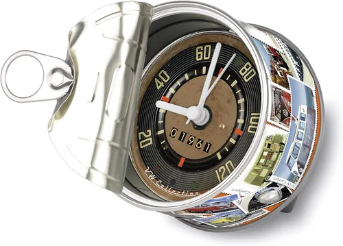 Miniatura 9 de Brisa VW Collection - Reloj de mesa Volkswagen, reloj magnético, MyClock también personalizable, regalo de fotos en autobús T1, escarabajo, diseño