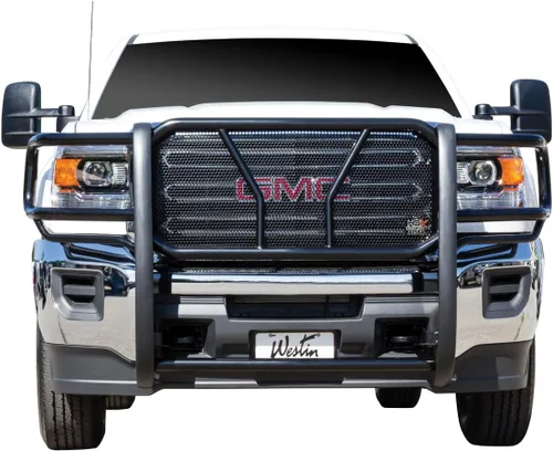 Miniatura 5 de Westin 57-2335 Protector de rejilla HDX negro para Sierra 2500HD 3500 2007-2010 (excepto 2007 Classic)