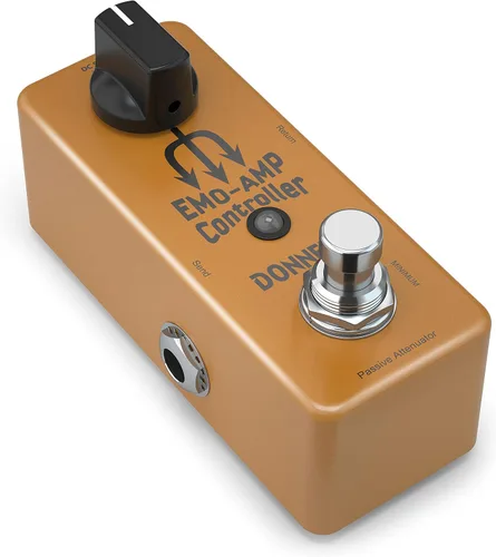 Miniatura 7 de Donner pedal gigante de guitarra de metal, aumenta el efecto de distorsión, 3 modos