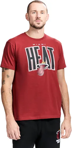 Miniatura 64 de GAME 7 NBA Camiseta de Hombre GAME 7 X NBA con Licencia Oficial de Gráficos de Manga Corta Ligera Clásico Cuello Redondo de Algodón marino