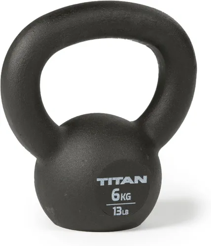 Titan Fitness Pesa rusa de hierro fundido, fundición de una sola pieza, marcas KG y LB, entrenamiento de cuerpo completo