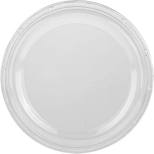 Miniatura 16 de Restaurantware Thermo Tek - Platos para servir de 7.5 x 2.4 pulgadas con tapas, 100 bandejas desechables para verduras, redondas para fiestas