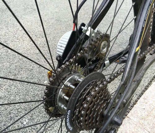 Miniatura 8 de Kit de conversión eléctrica para bicicleta común, 24V36V250W, cadena izquierda, personalizada para desviador eléctrico de L-faster