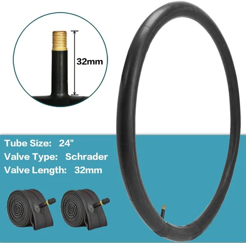 Miniatura 5 de Paquete de 1 o 2 neumáticos de bicicleta de 24"/26"/27.5"x1.95" con capa antipinchazos de 0.118 in para neumáticos de bicicleta de montaña con o sin