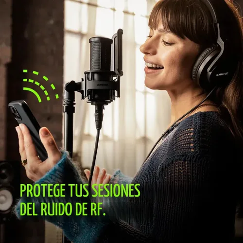 Miniatura 3 de Kit de Micrófono de Grabación de Estudio Shure SM4, Micrófono de Condensador XLR para Estudio en Casa con Audio Listo para Mezcla - Construcción