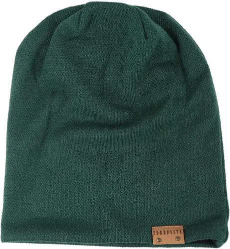 Miniatura 68 de FORBUSITE Gorro de punto largo holgado para hombre para verano e invierno, de gran