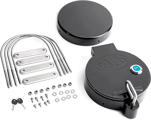 AA Products - Kit universal de transporte de conductos para tubería de PVC de 4 pulgadas, no requiere perforación, negro