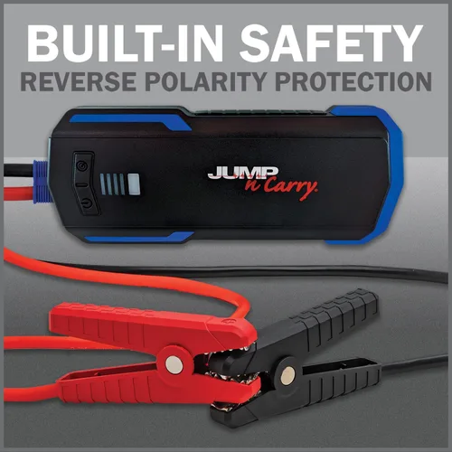 Miniatura 5 de Clore Automotive JNC345 Jump-N-Carry 3000A Arrancador de litio de 12 voltios para motores de gasolina de hasta 10.0 litros y diésel de 10.0 litros