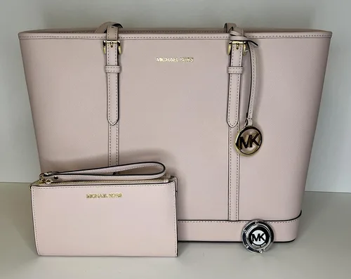 Miniatura 2 de Michael Kors MICHAEL Michael Kors Jet Set - Bolso de hombro grande TZ de viaje con doble cierre para la muñeca