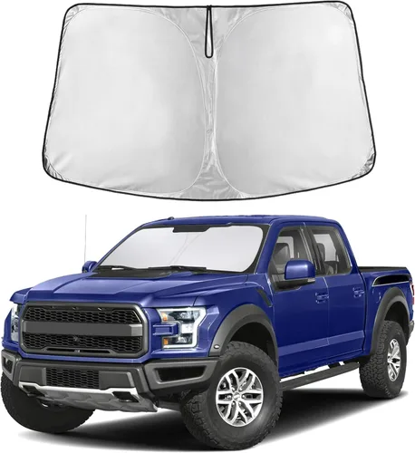 Miniatura 235 de Econour Parasol para parabrisas compatible con Honda Civic 2016-2021, protector de parasol plegable para ventana, bloquea los rayos UV y mantiene tu