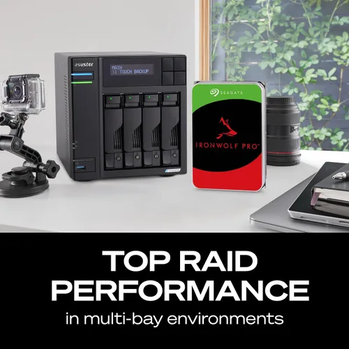 Miniatura 5 de Seagate IronWolf Pro, 12 TB, Enterprise NAS HDD interno - CMR 3.5 pulgadas, SATA 6 Gb/s, 7.200 RPM, caché de 256 MB para almacenamiento conectado a