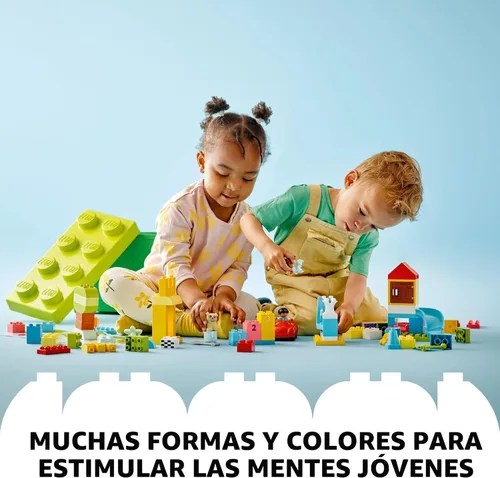 Miniatura 5 de LEGO DUPLO - Bloques de construcción clásicos de lujo para caja de ladrillos, juguetes educativos y de aprendizaje para niños pequeños, preescolar