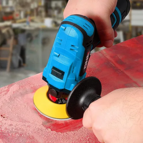 Miniatura 8 de DNA MOTORING TOOLS-00167 - Juego de herramientas de pulido inalámbrico de 12 V, velocidad de 2 velocidades para detalles de automóviles/pulido