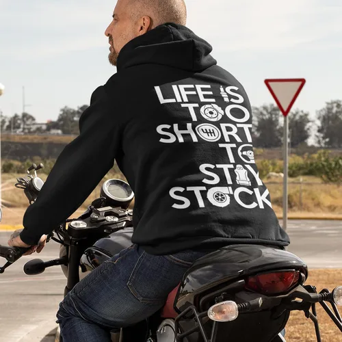 Miniatura 49 de STYLN Sudadera de manga larga con capucha Sudadera divertida con capucha unisex para adultos entusiastas del automóvil, camión, bicicleta, carreras