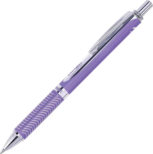 Miniatura 2 de Pentel EnerGel Alloy RT Premium - Bolígrafo de gel líquido, 0,03 pulgadas, Púrpura Tinta violeta/violeta