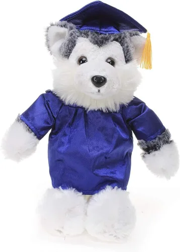 Miniatura 24 de Plushland Peluche de animal, juguetes de 12 pulgadas, regalo para el día de graduación, lo mejor para cualquier graduado de escuela, 12 pulgadas