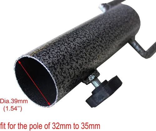 Miniatura 3 de AMMSUN Adjustable Portable Umbrella Base, Upgraded Heavy Duty Metal Holder-Stand-Sand Grass Auger,for Flag, Umbrella, Fishing Rod, Outdoor Park