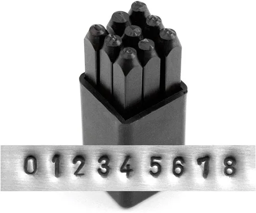Miniatura 15 de Juego básico de sellos de metal Bridgette de ImpressArt, letras minúsculas y mayúsculas