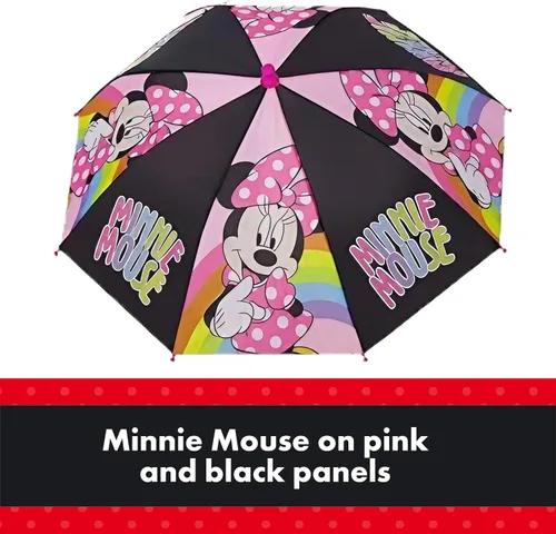Miniatura 23 de Disney Paraguas para niños, Frozen/Princesa/Minnie Mouse para niños pequeños y niñas de 3 a 6 años