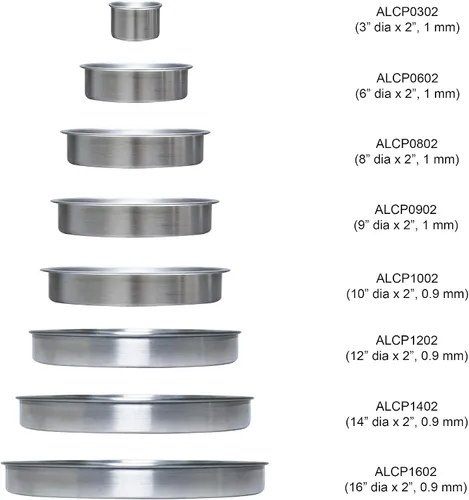 Miniatura 4 de Excellanté - Molde para tartas (10 x 2 pulgadas), aluminio, 0.035 in