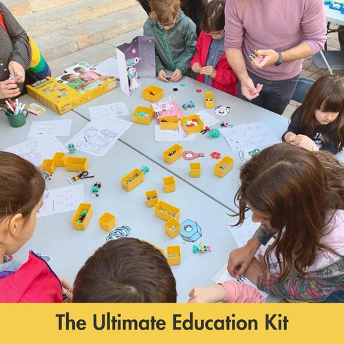 Miniatura 5 de The Off Bits Juguetes educativos STEM para mayores de 6 años: juegos de construcción de juguetes robot, kit de ingeniería 3 en 1 para niños y niñas