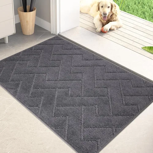 Miniatura 57 de PURRUGS Alfombra de fácil cuidado de 6 x 9 pies, antideslizante, lavable a máquina, tapete para puerta de perro, resistente a las manchas