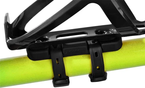 Miniatura 7 de Jaulas para botellas de bicicleta, soporte de botella de bicicleta de plástico con base de montaje de jaula (negro)