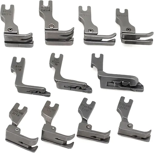 Miniatura 4 de Juego de 28 prensatelas industriales compatibles con JUKI DDL-555 DDL-5550 DDL-5600 DDL-8300 Singer 188K 191D 195K 196K Brother B705 B70 7B715 B716