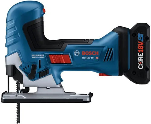 Miniatura 5 de BOSCH GST18V-50BN 18V Sierra de calar sin escobillas con agarre de barril (herramienta desnuda)