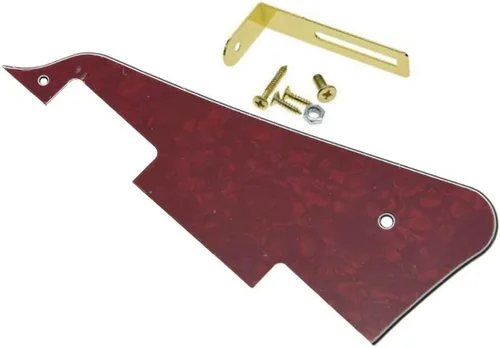 Miniatura 54 de Dopro Golpeador de guitarra LP de 1 capa con soporte cromado para Epiphone Les Paul