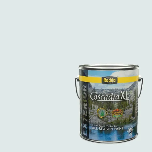 Miniatura 47 de Rodda Paint CASCADIA XL - Pintura satinada e imprimación para exteriores en uno, cuarto de galón, idea abstracta