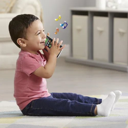 Miniatura 5 de LeapFrog Teléfono Emoji para chatear y contar, negro