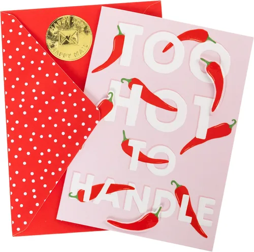 Miniatura 14 de Graphique Cherry Much - Tarjeta de San Valentín hecha a mano, romántica, de amor y lindo saludo, aniversario, esposa, novia, marido, novio, ella