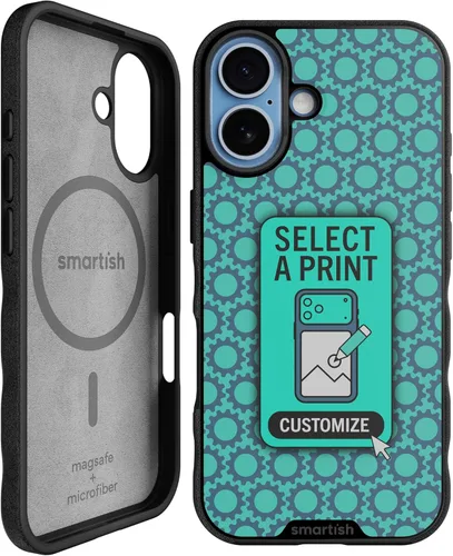 Miniatura 97 de Smartish® Funda delgada para iPhone 13 Pro - Gripmunk - [ligera + protectora] Funda de agarre fina - Black Tie Affair