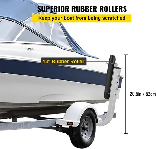Miniatura 6 de VEVOR Boat Trailer Guide, 22"-60" Adjustable Design Trailer Guide Poles, 2PCS Rustproof Steel Trailer Guide, for Ski Boat, Fishing Boat
