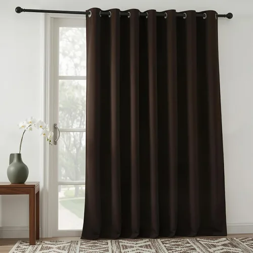 Miniatura 66 de RYB HOME - Cortinas opacas para patio - Cortinas con ojales sólidos, paneles de ventana grandes, eficiencia energética, cortinas de privacidad