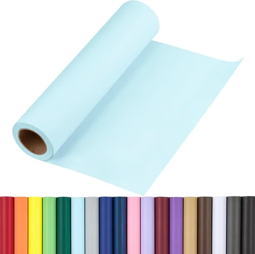 Miniatura 23 de RUSPEPA Rollo de papel de regalo azul marino kraft, 17.5"x 393" (32.8'), papel de regalo reciclable azul para regalos de cumpleaños, cubierta