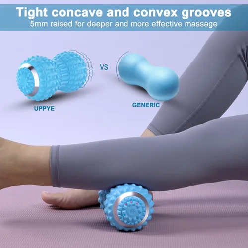 Miniatura 2 de Uppye Pelota de masaje vibratoria para aliviar el dolor, pelota de movilidad para terapia física y recuperación de entrenamiento, herramientas