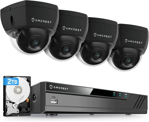 Miniatura 10 de Amcrest Sistema de cámara de seguridad 4K 8CH con NVR 4K (8MP), (4) x 8 megapíxeles IP67 cámaras IP POE de metal resistente a la intemperie