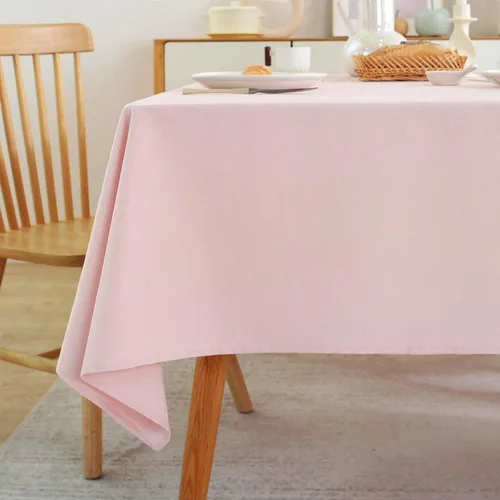 Miniatura 8 de Laolitou - Mantel cuadrado de lino impermeable texturizado negro, manteles lavables sin arrugas a prueba de derrames para mesa de comedor