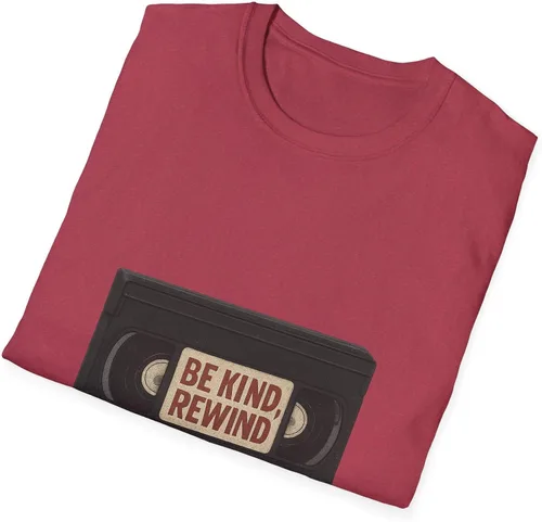 Miniatura 4 de Be Kind Rewind VHS Tape T-Shirt Retro 80s 90s Nostalgia