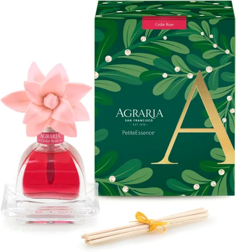 Miniatura 27 de AGRARIA Set de Difusor de Aroma de Flores y Varillas AirEssence, Juego de Fragancia Botánica de Flores Sola Hecho a Mano, Juego de Difusor de Aceite
