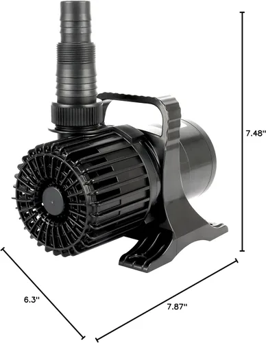 Miniatura 10 de WaterRebirth (7000GPH-320W, UL listado) Fuente grande Sumergible Estanque de agua Sumergible Bomba de sumidero de acuario Bomba de cascada eléctrica
