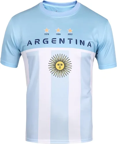 DIBEI Camiseta de fútbol para fanáticos de la Copa del Mundo 2026, Argentina, Brasil, México y compatible con Estados Unidos
