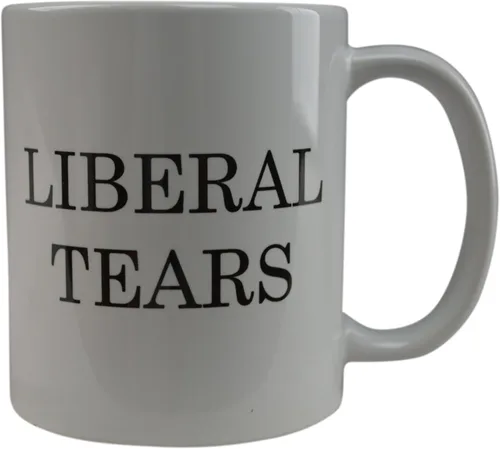Miniatura 2 de Rogue River Tactical Taza de café divertida y novedosa, taza política de lágrimas liberales, gran idea de regalo para republicanos o conservadores