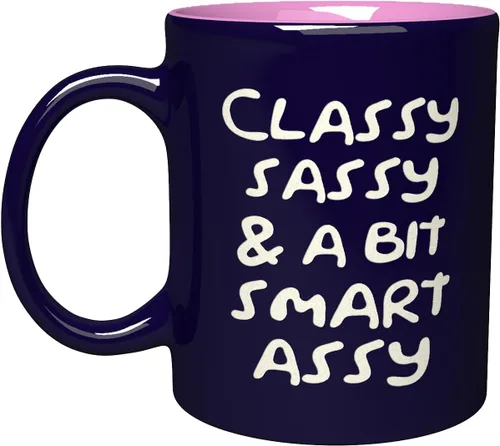 Miniatura 14 de NM NEXTMUG Taza de cerámica grabada - Of Course I'm Right, I'm Bob - Divertida taza de café de regalo de sarcasmo para amigos, compañeros de clase