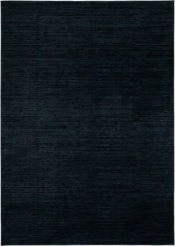 Miniatura 2 de SAFAVIEH Vision Collection - Alfombra de 4 x 6 pies, color negro, diseño moderno degradado, no desprende pelusa y fácil de limpiar, ideal para sala