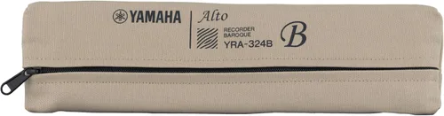 Miniatura 2 de Yamaha Grabadora alta YRA-324B en clave de F, digitación barroca, agujeros dobles, construcción de tres piezas, acabado de ébano simulado