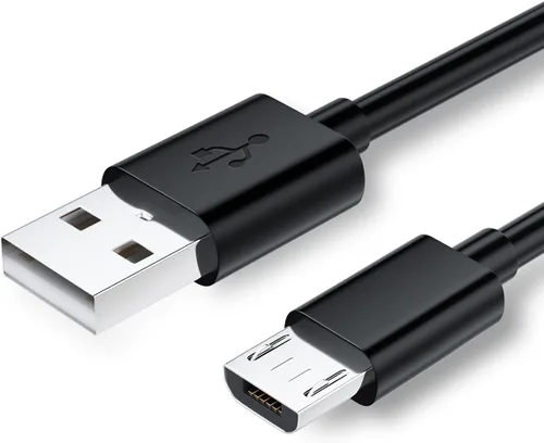 Miniatura 8 de Cable micro USB de 6 pies de largo, cable de carga Android para Samsung Tablet, cable de carga USB con adaptador USB C, cable de carga rápida USB