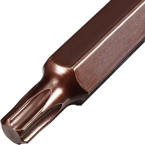 Miniatura 5 de uxcell 1/2" Drive x T40 Torx Bit Socket, S2 Brocas de acero CR-V Sockets 4" Longitud Uso con llave de trinquete, barra deslizante, barra de extensión